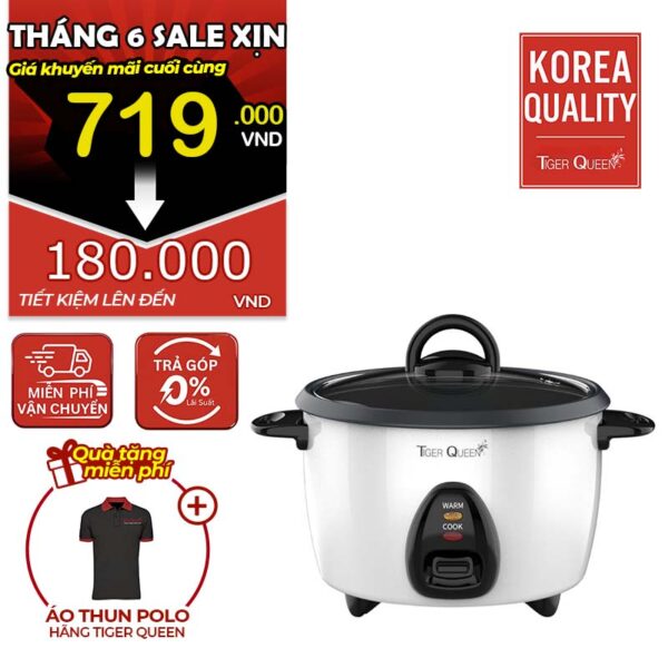 Nồi cơm điện nắp rời hiệu TIGER QUEEN JDR-1000 [1.0L]