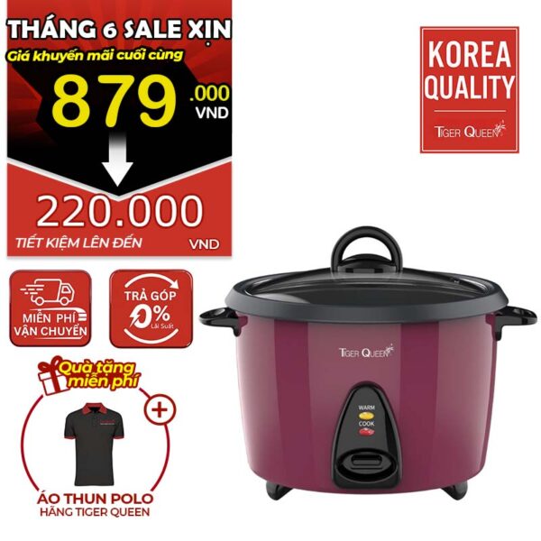 Nồi cơm điện nắp rời hiệu TIGER QUEEN JDR-1800 [1.8L]
