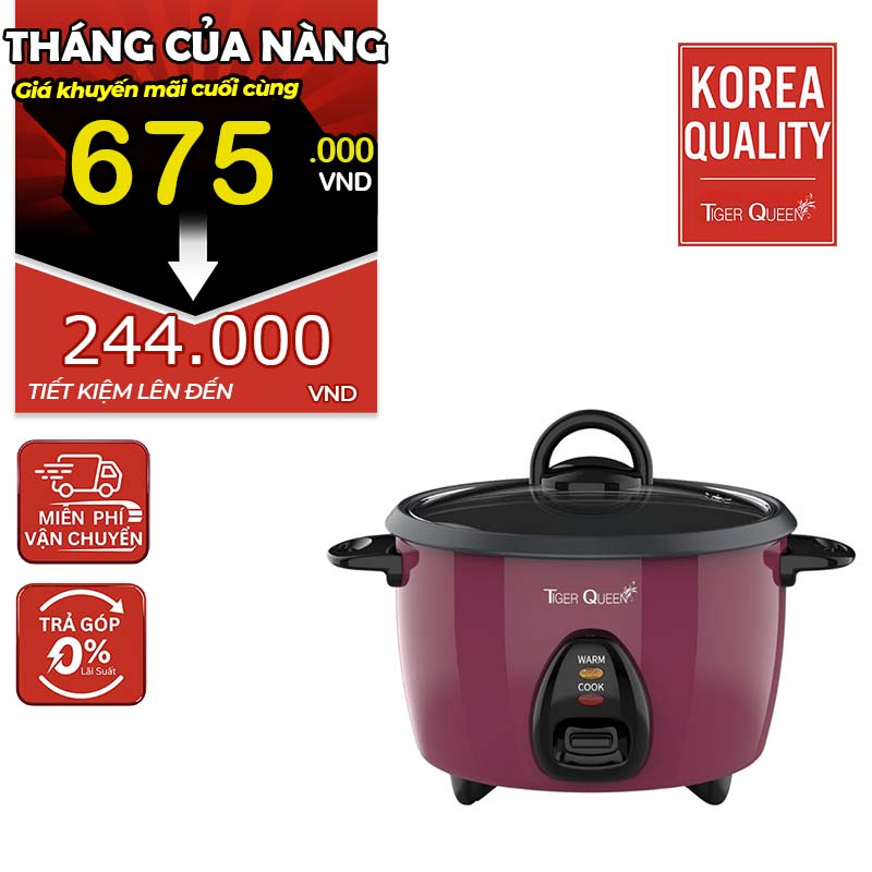 Nồi cơm điện nắp rời hiệu TIGER QUEEN JDR-1000 [1.0L]
