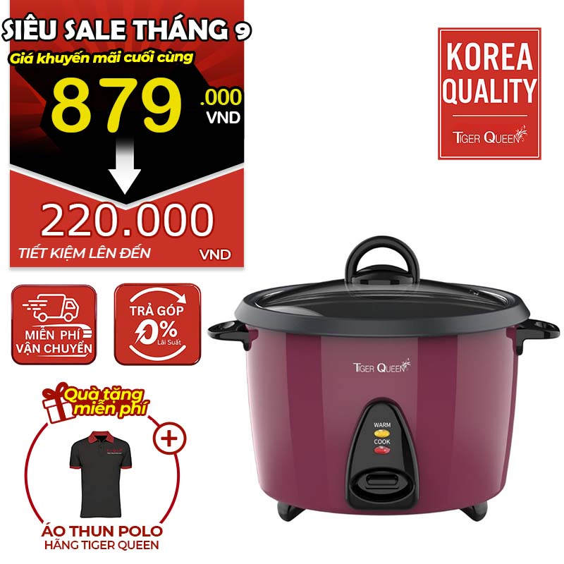 Nồi cơm điện nắp rời hiệu TIGER QUEEN JDR-1800 [1.8L]