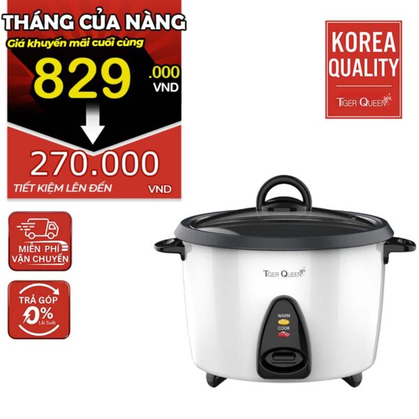 Nồi cơm điện nắp rời hiệu TIGER QUEEN JDR-1800 [1.8L]