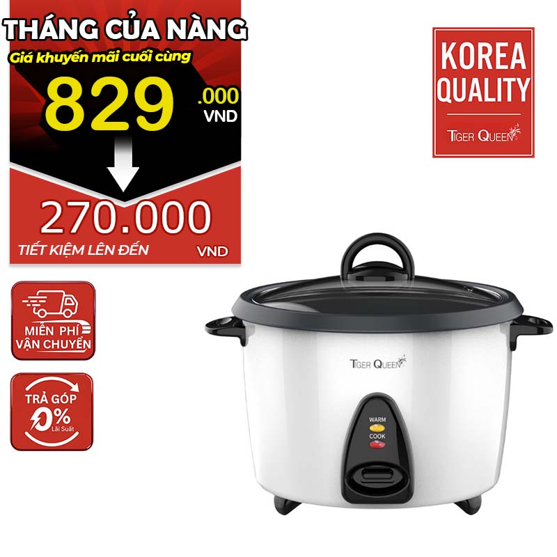 Nồi cơm điện nắp rời hiệu TIGER QUEEN JDR-1800 [1.8L]