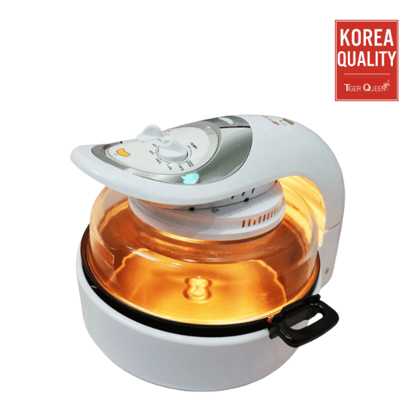Lò nướng thủy tinh đa năng halogen hiệu TIGER QUEEN MO-02MHG [12L]