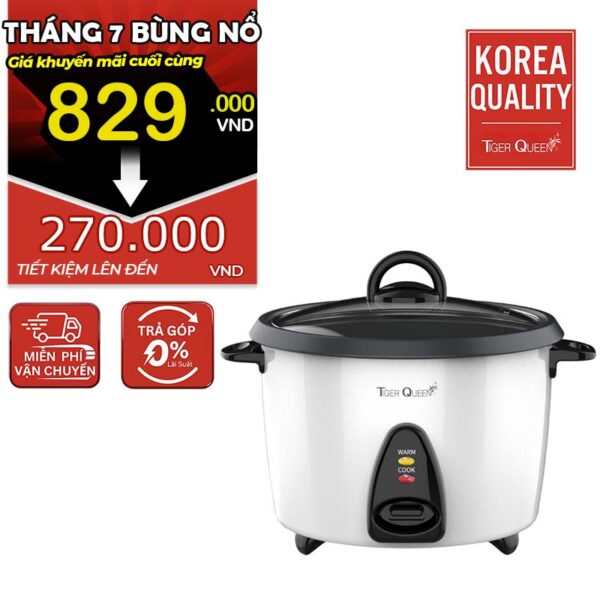 Nồi cơm điện nắp rời hiệu TIGER QUEEN JDR-1800 [1.8L]