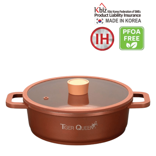 Nồi lẩu ceramic chống dính hiệu TIGER QUEEN CWCB-24CL [3.2L]