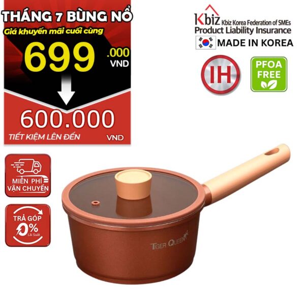 Nồi quánh ceramic chống dính hiệu TIGER QUEEN CWCB-18B [1.9L]