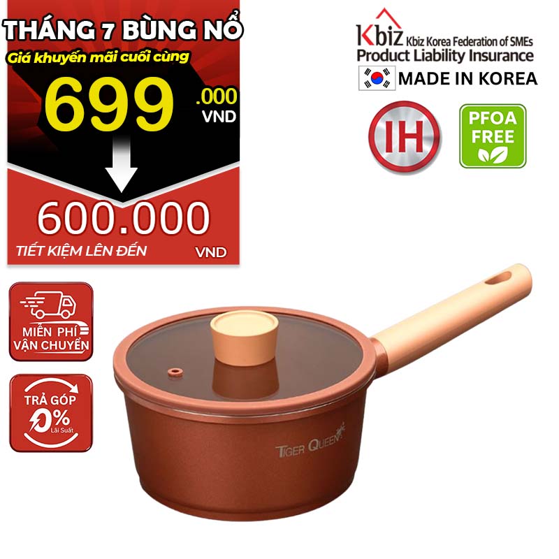 Nồi quánh ceramic chống dính hiệu TIGER QUEEN CWCB-18B [1.9L]