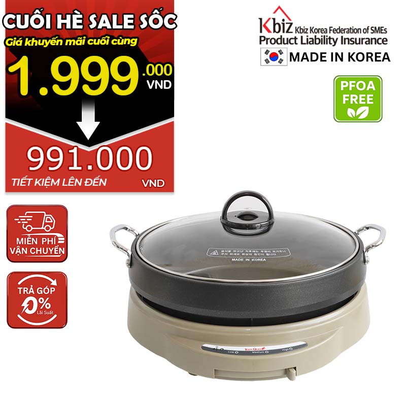 Lẩu điện hiệu TIGER QUEEN SQ-C330 [4.0L]