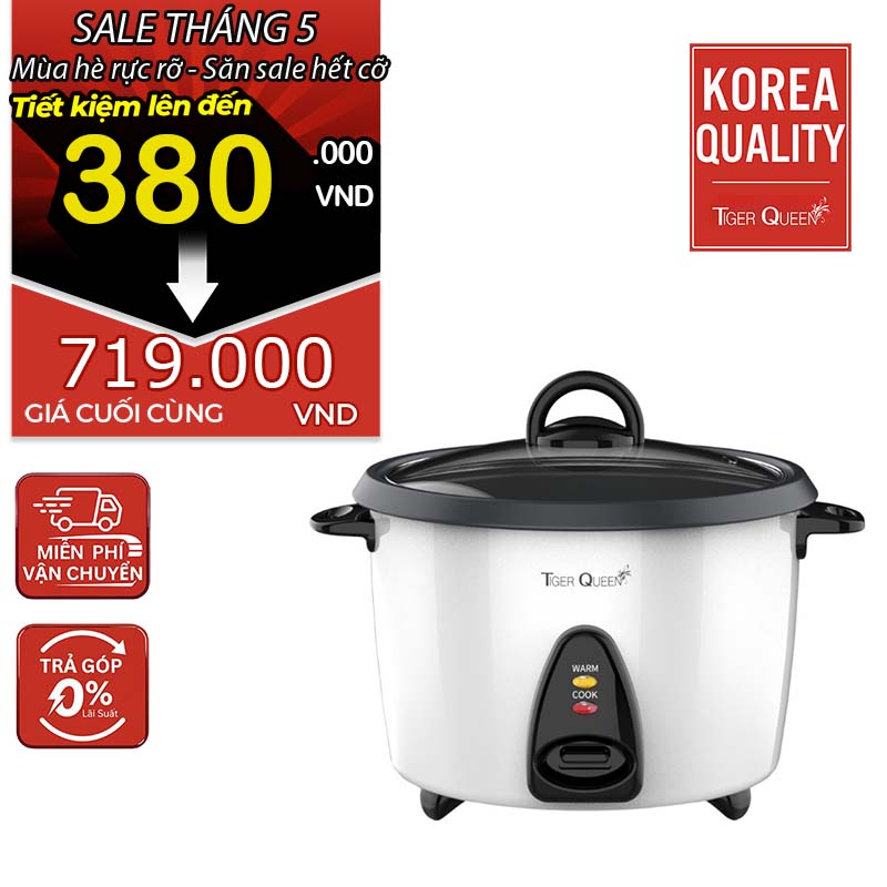 Nồi cơm điện nắp rời hiệu TIGER QUEEN JDR-1800 [1.8L]