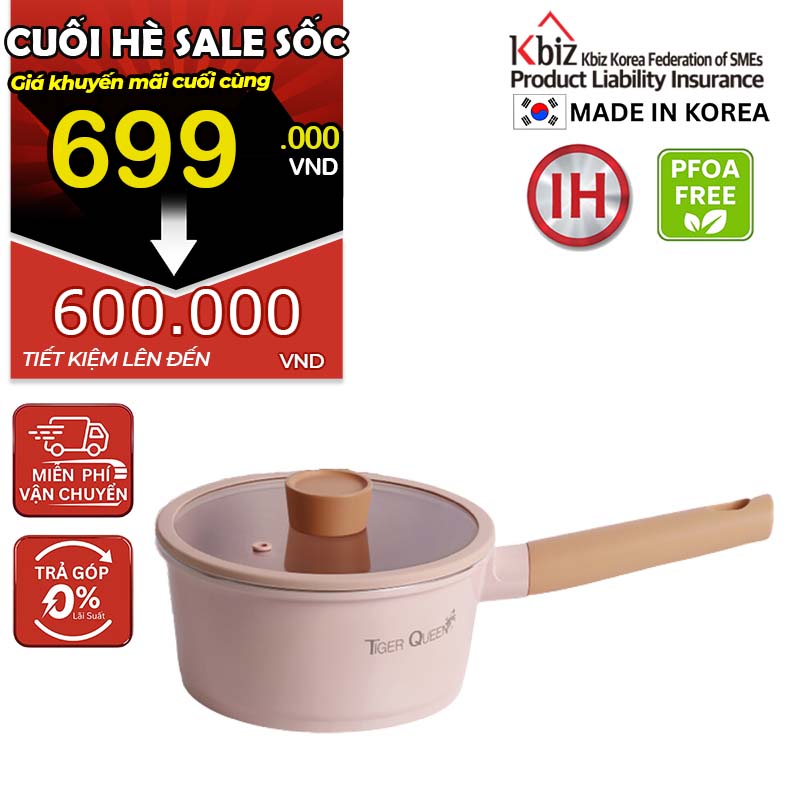 Nồi quánh ceramic chống dính hiệu TIGER QUEEN CWCP-18B [1.9L]