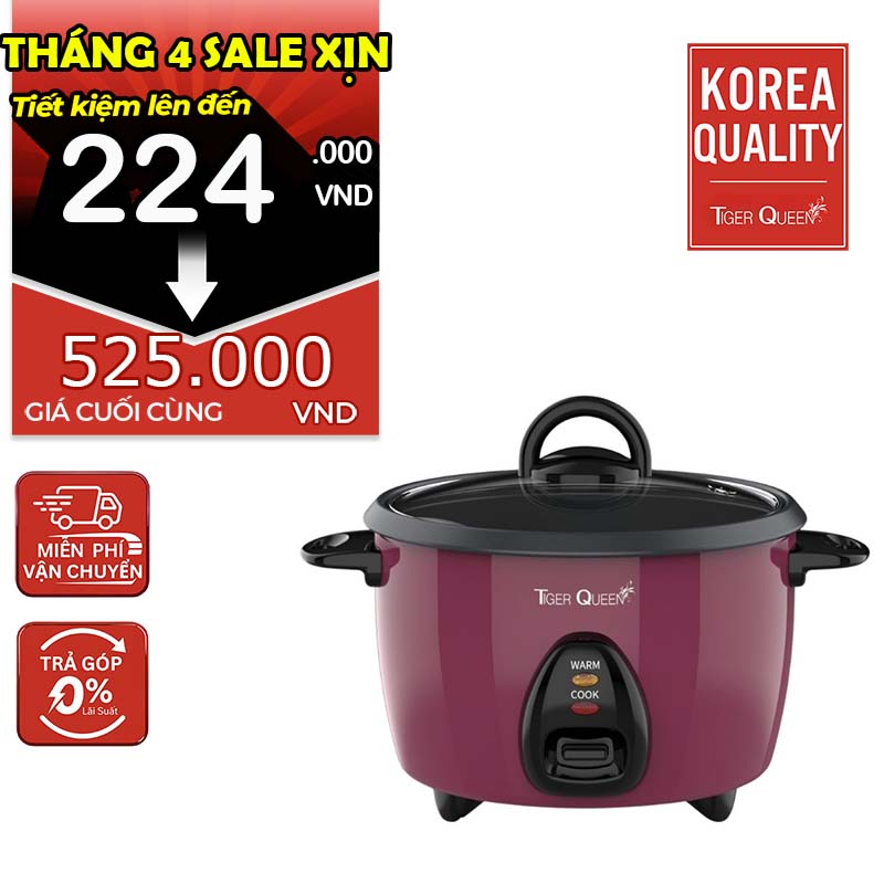 Nồi cơm điện nắp rời hiệu TIGER QUEEN JDR-1000 [1.0L]