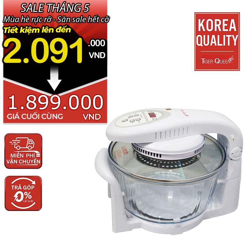 Lò nướng thủy tinh điện tử hiệu TIGER QUEEN AX-798DV [11L]