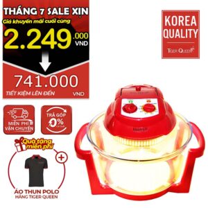 Lò nướng thủy tinh halogen hiệu TIGER QUEEN AX-787MHV [11L]